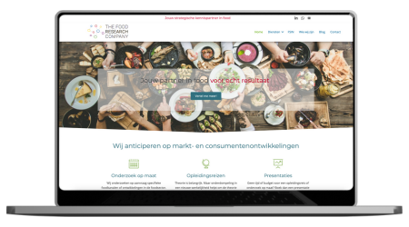 Yvon Wattèl maakte de website van The Food Research Company